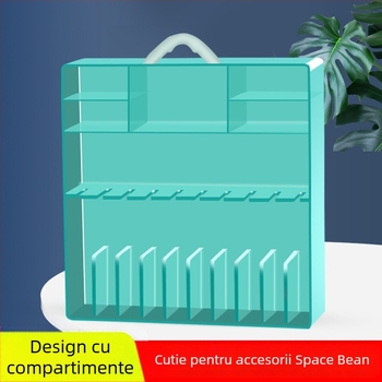 Set accesorii Space Beans pentru pescuit – cutie de depozitare portabilă, rezistentă la presiune, rezistentă la uzură, impermeabilă, material PP