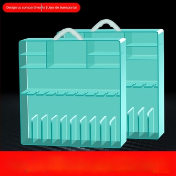 Set accesorii Space Beans pentru pescuit – cutie de depozitare portabilă, rezistentă la presiune, rezistentă la uzură, impermeabilă, material PP