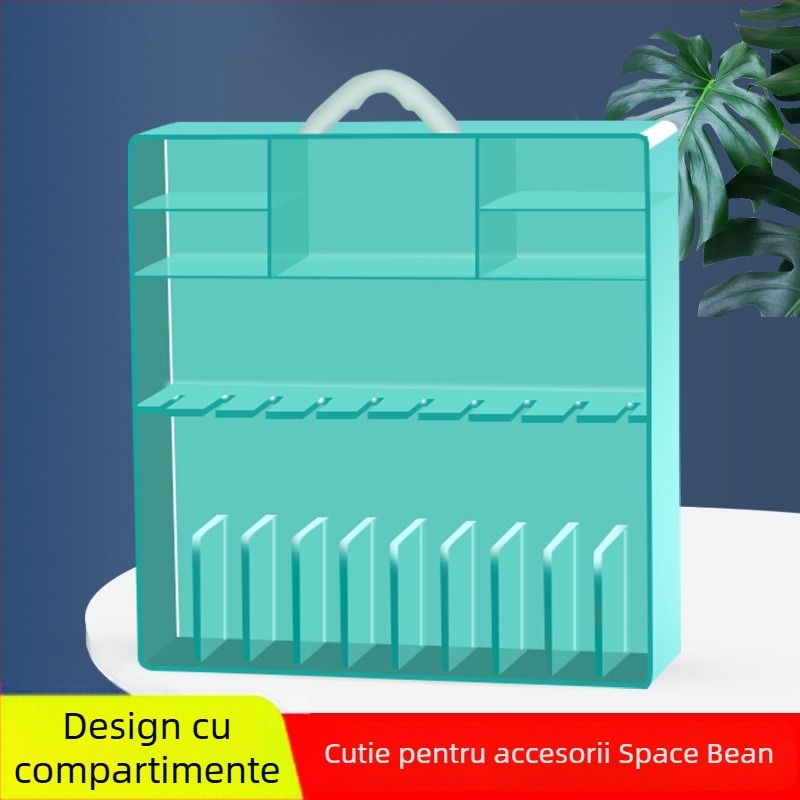 Set accesorii Space Beans pentru pescuit – cutie de depozitare portabilă, rezistentă la presiune, rezistentă la uzură, impermeabilă, material PP