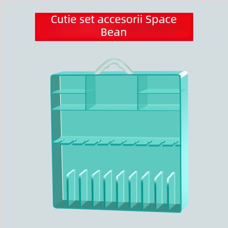 Set accesorii Space Beans pentru pescuit – cutie de depozitare portabilă, rezistentă la presiune, rezistentă la uzură, impermeabilă, material PP