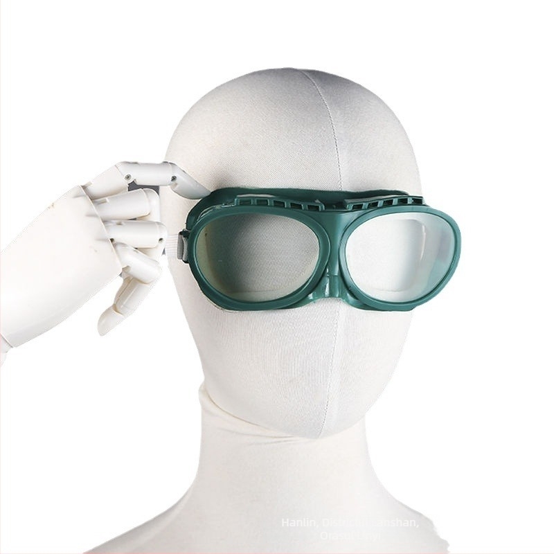Ochelari de protecție pentru sablare și vopsire, anti-șoc, antipraf, protecție UV, cadru din PVC și sticlă, reglabil