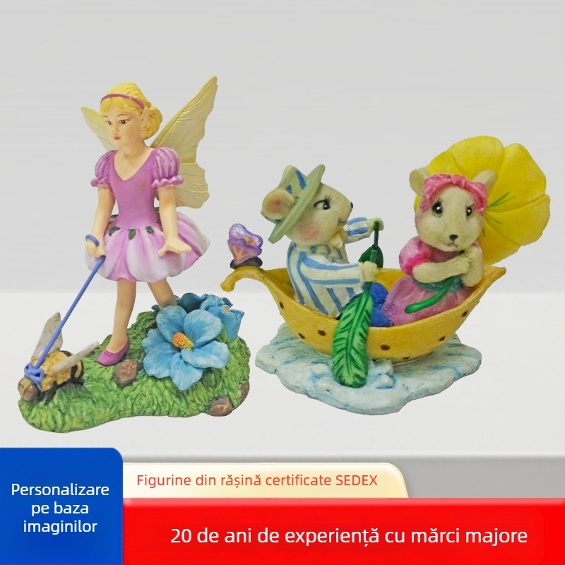 Figurine personalizate din desene animate, figuri de anime, peisaje mini, jucării din pluș, ornamente din rășină, artizanat