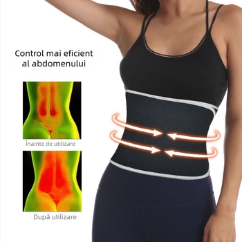 Centură de talie din neopren, respirabilă, pentru fitness și yoga – modelare talie