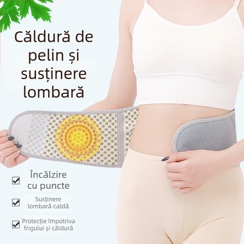 Banda de talie încălzită pentru bărbați și femei, talie și abdomen, menținerea căldurii, protecție împotriva frigului, compresie caldă, confort în timpul menstruației