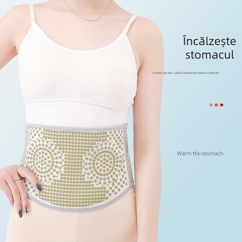 Banda de talie încălzită pentru bărbați și femei, talie și abdomen, menținerea căldurii, protecție împotriva frigului, compresie caldă, confort în timpul menstruației