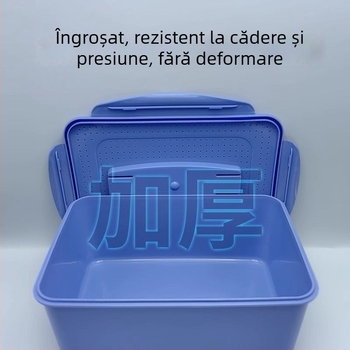Cutie pentru creșterea Viermelor cu capac, respirabilă, anti-evadare, pentru pescuit