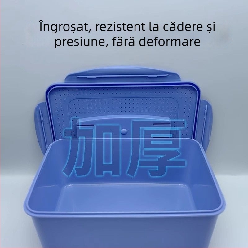 Cutie pentru creșterea Viermelor cu capac, respirabilă, anti-evadare, pentru pescuit
