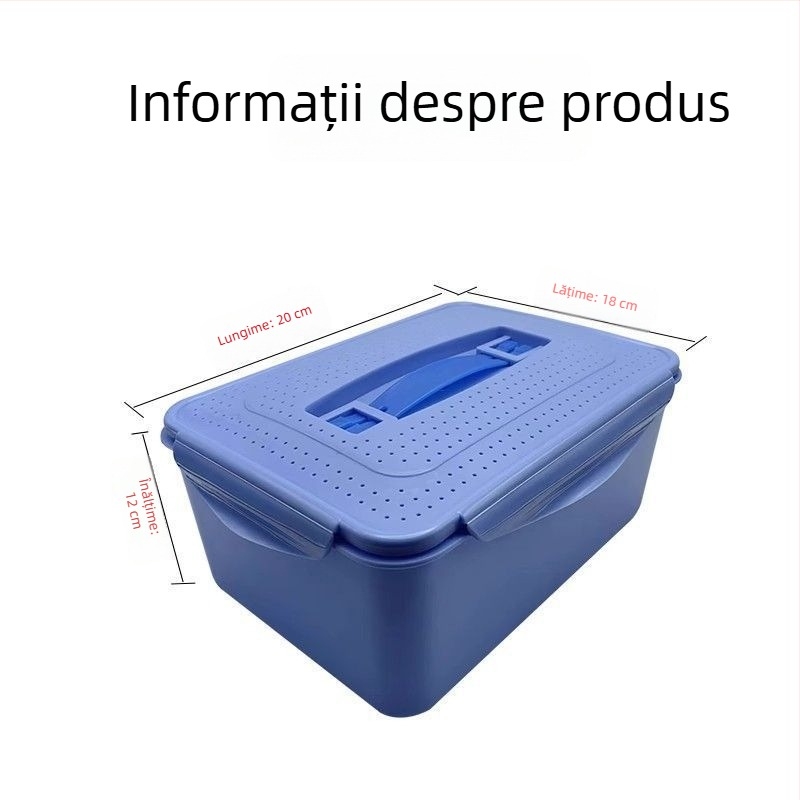 Cutie pentru creșterea Viermelor cu capac, respirabilă, anti-evadare, pentru pescuit