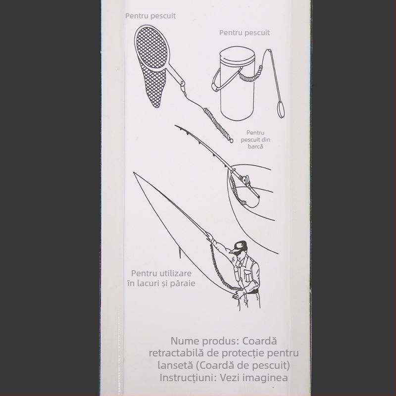 Lanyard din oțel pentru pescuit