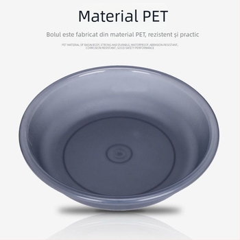 Set de trei recipiente pentru pregătirea momelilor, pentru pescuit, bazin antiaderent pentru momeli, din plastic