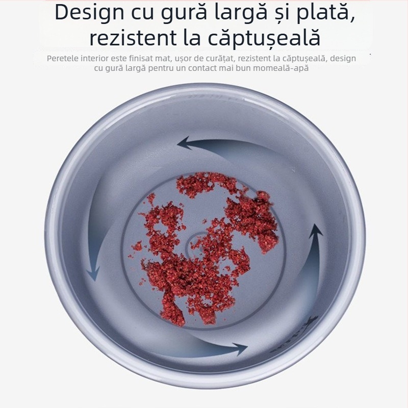 Set de trei recipiente pentru pregătirea momelilor, pentru pescuit, bazin antiaderent pentru momeli, din plastic