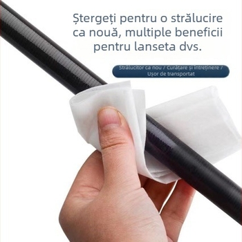 Kit de întreținere pentru undițe: șervețele de întreținere, ulei de întreținere și prosop de curățare