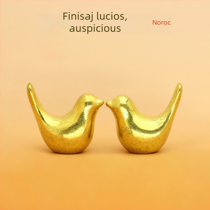 Cornucopia aurie din cupru, ornament decorativ pentru sufragerie