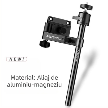 Aisen suport de lampă pentru cutia de pescuit, pentru pescuit nocturn — alungit, fără găuri, universal, pliabil, pivotant