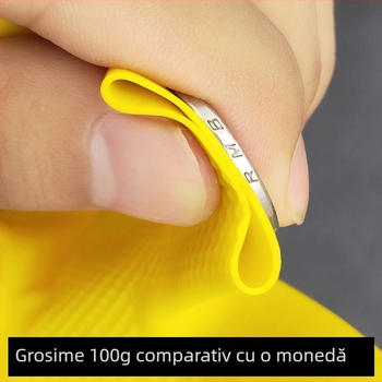 Mănuși din latex impermeabile, îngroșate, pentru uz casnic și industrie ușoară