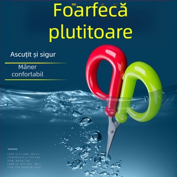 Foarfecă de pescuit din oțel inoxidabil, plutitoare, portabilă, multifuncțională, pentru plumb și accesorii de pescuit
