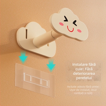 Uscător de haine pentru balcon, retractabil, organizator pentru haine
