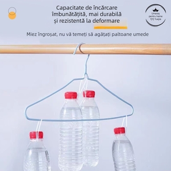 Uscător de haine cu suprafață antiderapantă, acoperire din plastic, consolidat și îngroșat, pentru cămine studențești și uz casnic
