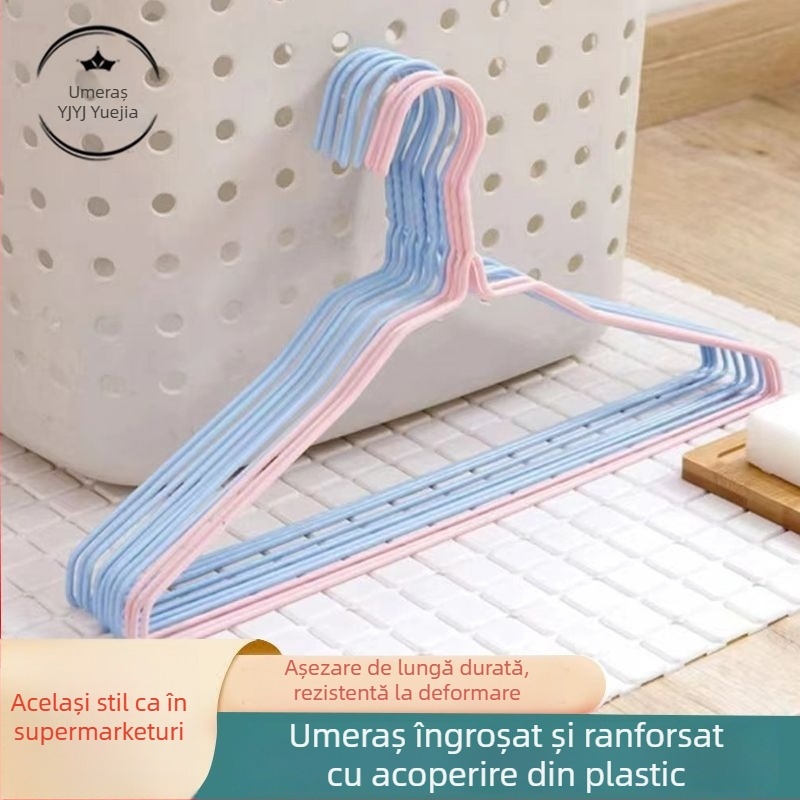 Uscător de haine cu suprafață antiderapantă, acoperire din plastic, consolidat și îngroșat, pentru cămine studențești și uz casnic