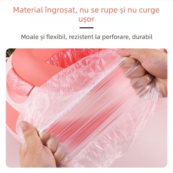 Saci de unică folosință pentru olița copiilor, saci din plastic pentru gunoiul de la toaletă, saci pentru fecale