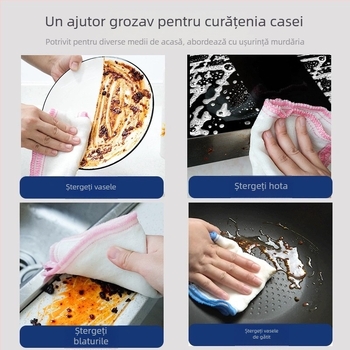 Prosop de bucătărie absorbant, lavetă pentru vase, curățenie casnică