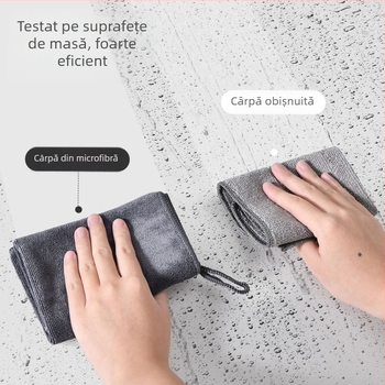 Cârpă de curățare din poliester pentru bucătărie — multifuncțională, absorbentă la apă și la ulei