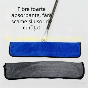 Pânză pentru mop din microfibră, burete îngroșat pentru ștergere și spălare, curățenie casnică