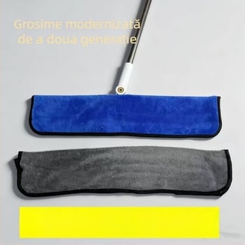Pânză pentru mop din microfibră, burete îngroșat pentru ștergere și spălare, curățenie casnică