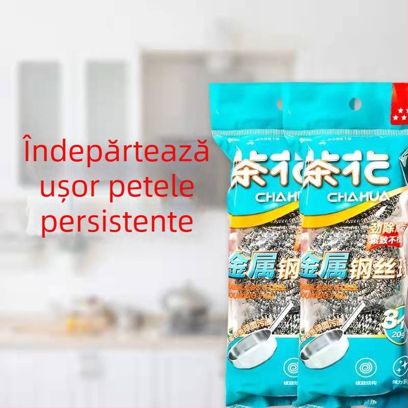 Camellia Bile din oțel inoxidabil pentru bucătărie, set de 3 bucăți (B4301P)