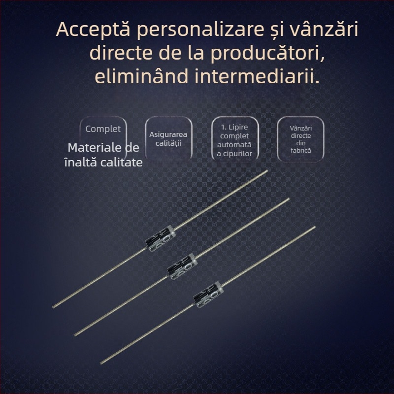 Diodă rectificatoare 1N4007, 58 mm