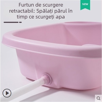 Vas de spălat păr în pat - îngrijire la domiciliu pentru vârstnici, copii și femei însărcinate