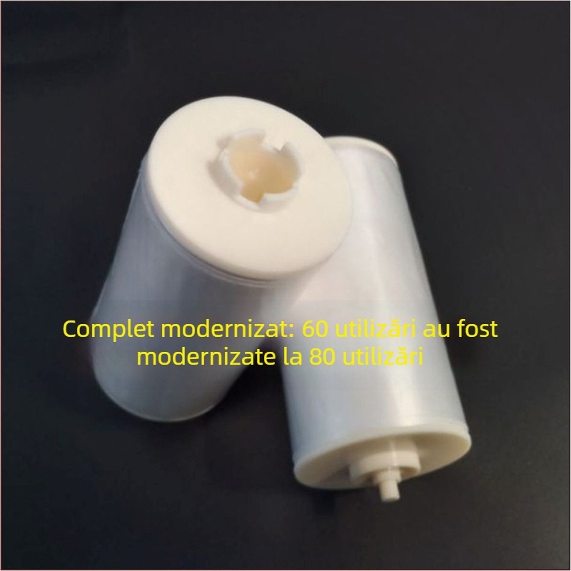 Capac de toaletă de unică folosință cu folie de protecție și set de curățare