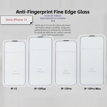 YOT Protecție ecran din sticlă temperată pentru seria iPhone 13/14, transparență înaltă, antiamprentă