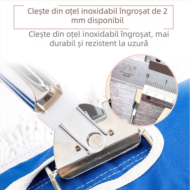 Mop plat pentru podea, sfoară de bumbac, lavetă lată, pentru hoteluri și școli