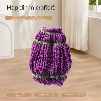 Mop cu cap rotativ și stoarcere automată pentru uz casnic
