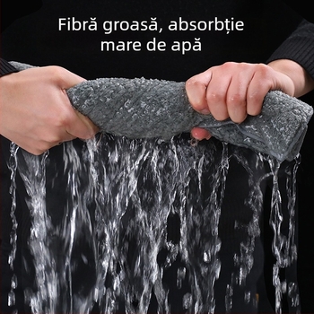 Mop plat cu clips pentru curățare uscată și umedă – ustensilă de curățenie ușor de folosit
