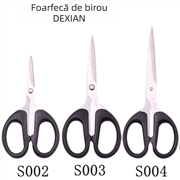 Foarfece din oțel inoxidabil pentru elevi – foarfece multifuncționale pentru birou, casă, artă și tăierea hârtiei