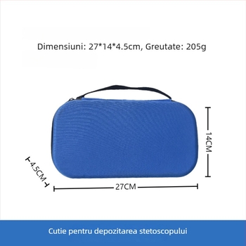 Eva cutie pentru depozitare stetoscop – Geantă medicală de uz casnic, multifuncțională, dimensiuni 27×14×4,5 cm