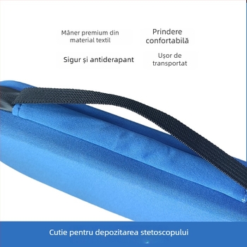 Eva cutie pentru depozitare stetoscop – Geantă medicală de uz casnic, multifuncțională, dimensiuni 27×14×4,5 cm