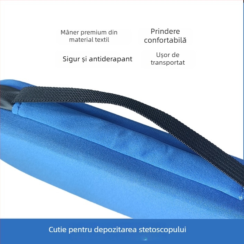 Eva cutie pentru depozitare stetoscop – Geantă medicală de uz casnic, multifuncțională, dimensiuni 27×14×4,5 cm