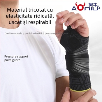 Aoniu protecții pentru încheietură, unisex – protecție pentru entorse și teaca a tendonului, susținere a încheieturii, protecție a palmei, pentru baschet