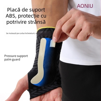Aoniu protecții pentru încheietură, unisex – protecție pentru entorse și teaca a tendonului, susținere a încheieturii, protecție a palmei, pentru baschet