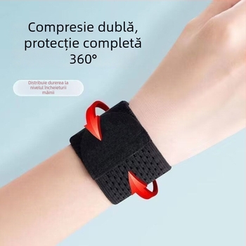 Suport pentru entorsă a încheieturii cu teacă de tendon – bandaj sportiv pentru femei și bărbați, încălzitor de încheietură