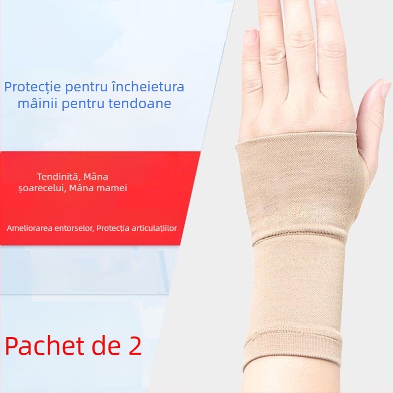 Protecție pentru încheietură și palmă, versiune de vară, acoperire ultra-subțire pentru tatuaj, protecție pentru mână, bandă de compresie pentru încheietură