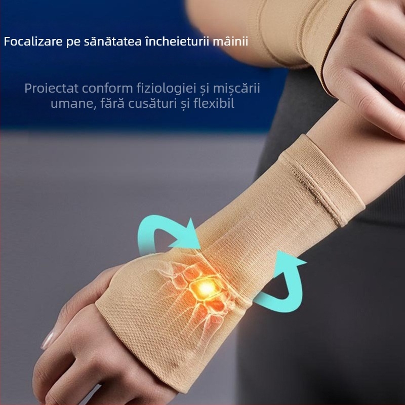Protecție pentru încheietură și palmă, versiune de vară, acoperire ultra-subțire pentru tatuaj, protecție pentru mână, bandă de compresie pentru încheietură