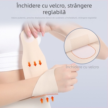 Protecție pentru încheietura mâinii la badminton și tenis – anti-entorsă, suport de încheietură cu compresie pentru tendoane, stabilizare a articulației, ușor pentru femei