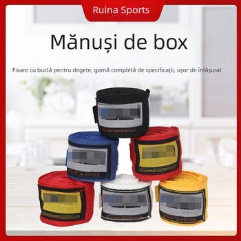 Benzi din bumbac pentru încheieturi, pentru box și arte marțiale | absorbția transpirației, susținere pentru încheieturi Muay Thai și Sanda
