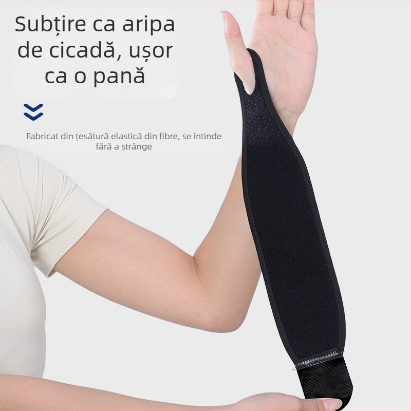 Brățară de susținere a încheieturii, unisex, cu compresie anti-entorsare, pentru exerciții la banca de împins și ridicări