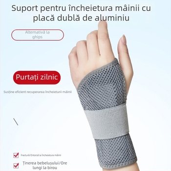 Orteză de încheietură pentru entorse și leziuni ale încheieturii, suport fixator pentru tendoane și fracturi, ameliorarea durerii, recuperare articulară, unisex
