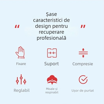 Orteză de încheietură pentru entorse și leziuni ale încheieturii, suport fixator pentru tendoane și fracturi, ameliorarea durerii, recuperare articulară, unisex